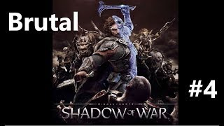 Shadow of War BRUTAL DIFFICULTY Part 4  Minas Ithil Collectibles [upl. by Ahsyat727]