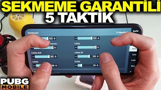 SEKMEME GARANTİLİ HASSASİYET AYARI NASIL YAPILIR   PUBG MOBİLE [upl. by Borchers866]