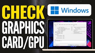 How to Check The GPU or Graphics Card for Errors in Windows  DxDiag Tool  Fix Your Display Card [upl. by Nauqes]