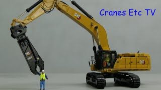 Diecast Masters Caterpillar 395 GP Version Hydraulic Excavator by Cranes Etc TV [upl. by Saber]