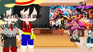 Bnha e Chapéus de Palha Reagindo ao Rap dos VilõesOne pieceAmbição audio normal [upl. by Eimoan471]