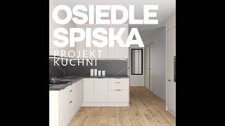 Projekt Osiedle Spiska Szczecin interior home kitchen [upl. by Liebermann]