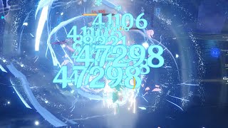 Spiral Abyss 42 Top Half  Ayaka Freeze  Floor 12  Genshin Impact [upl. by Zaremski]