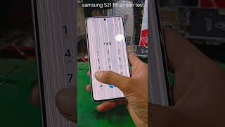 Samsung s21 fe screen test [upl. by Anjanette244]