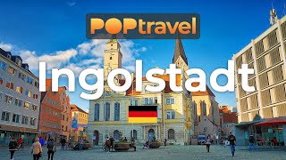 Walking in INGOLSTADT  Germany 🇩🇪 4K 60fps UHD [upl. by Primrosa]