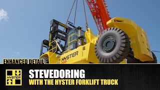 Stevedoring Forklift – Hyster® Special Truck Engineering [upl. by Terzas32]