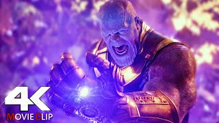 Avengers Vs Thanos Titan Battle Scene In Hindi PART2  Avengers Infinity War Movie CLIP HD [upl. by Aslehc]