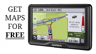 Update GARMIN SATNAV Maps for FREE [upl. by Vary]