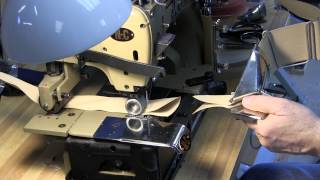 CARPET BINDING MACHINE NC TPB Employing All Carpet Binding Tape Styles [upl. by Saitam]