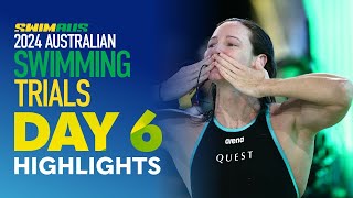 Australian Swimming Trials  Night 6 Highlights  Wide World of Sports [upl. by Correna]