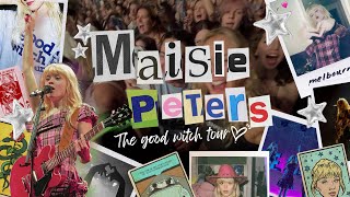 Maisie Peters Melbourne Vlog  The Concert Diaries Ep 3 [upl. by Adnalahs]