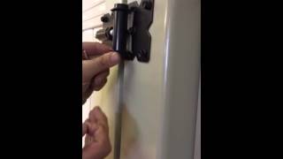 Self Closing Hinge Operation Video [upl. by Rexanna551]