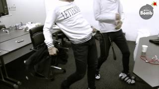 BANGTAN BOMB RINGA LINGA by TAEYANG of BIGBANG DANCE PARTY [upl. by Hussar219]