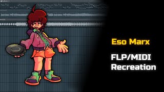 FNF VS Eso Marx  Eso Marx FLPMIDI Recreation [upl. by Inahc901]