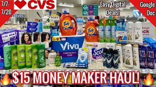 CVS Free amp Cheap Coupon Deals amp Haul 77  720 15 Money Maker Haul 🔥 Learn CVS Couponing [upl. by Ricoriki451]