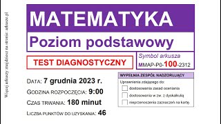 Zadanie 19 matura grudzień 2023 W kartezjańskim układzie współrzędnych 𝑥 𝑦 dane są proste [upl. by Webb]