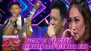 Juri Smape MerindingPelajar Ini Berhasil Bawakan LaguDermaga Biru  X Factor Indonesia 2021 [upl. by Valaree]