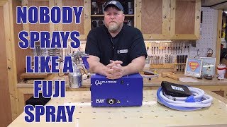 FUJI Q4 Platinum Quiet HVLP Turbine Spray System Review [upl. by Solon]