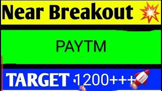 PAYTM SHARE LATEST NEWS TODAYPAYTM SHARE ANALYSISPAYTM SHARE TARGETPAYTM SHARE LATEST NEWS [upl. by Eerehs]