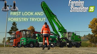 Farming Simulator 25 First Look amp InDepth Forestry Showcase  FS25 [upl. by Leda578]