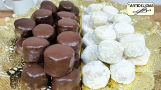 🎄 2 DULCES con 1 MASA Muy Fáciles y Deliciosos NEVADITOS y MORENITOS Caseros  Dulces de Navidad [upl. by Hampton]