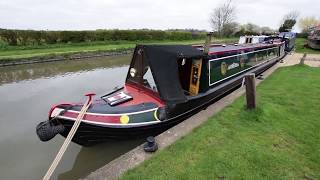 SOLD  Narrowboat Hereward 62 Steve Hudson 2010 [upl. by Ztnarf]