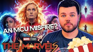 Is The Marvels a Misfire  Movie Review [upl. by Aksehcnarf]