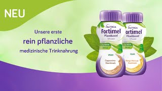 Jetzt neu Fortimel® PlantBased  unsere erste rein pflanzliche medizinische Trinknahrung [upl. by Yeclehc952]