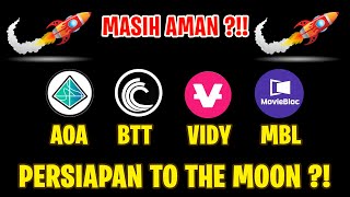 PREDIKSI HARGA BTT  VIDY  AOA  MBL AKHIR APRIL  MASIH AMAN DI BELI [upl. by Sibella]