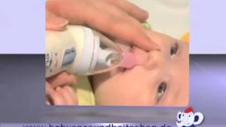 Schnelle Hilfe bei verstopfter Babynase  OLAF Nasensauger TVSpot [upl. by Halimak]