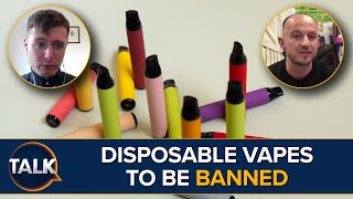 “Prohibition Doesn’t Work” Disposable Vapes Will Be BANNED Next Year [upl. by Anceline]