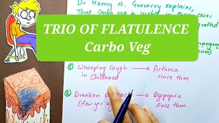 Carbo Veg  Trio Of Flatulence by Dr E B Nash [upl. by Ahsilyt]