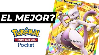 🟣 MEWTWO 🟣 EL META de Pokemon TCG Pocket 🟣 Guia Baraja Mewtwo Ex [upl. by Yv]