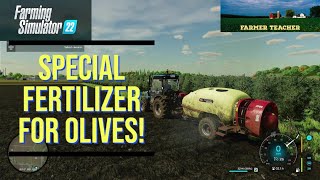 Special Fertilizer for Olives on FS22 [upl. by Ellitnahc]