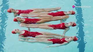 Synchronschwimmen in Paris 2024 [upl. by Ancelin]