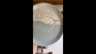 How to do sgraffito ❤️ [upl. by Ailemaj]