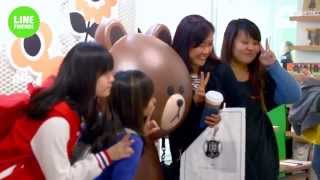 LINE FRIENDS in Myungdong Seoul [upl. by Sabec117]