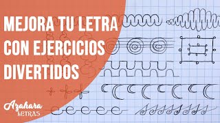 ✍️🔝 10 Ejercicios Originales para Mejorar la Caligrafía [upl. by Hufnagel]