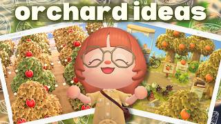 10 NEW Ideas for Orchards in Animal Crossing 🌳 [upl. by Anyrb136]