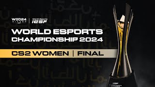 CS 2 WOMEN  FRANCE VS POLAND  GRAND FINAL  IESF WORLD ESPORTS CHAMPIONSHIP 2024  DAY 4 [upl. by Teresa]