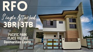 Single Attached RFO 3 Bedrooms  Pacific Park Place Dasmarinas Cavite  Chad Ricafort [upl. by Conni763]