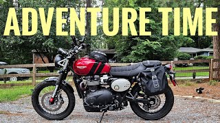 Installing SWMotech Luggage on the Triumph Scrambler 900 [upl. by Selry576]