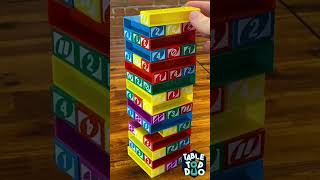 Learn Uno Stacko in 4 minutes Come play on our channel now UnoStacko TabletopDuo uno [upl. by Alleusnoc721]