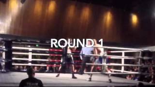 Mark GittinsBulldog Gym Campbelltown Barotillo Bombers Boxing at Sydney Fight League [upl. by Kemble360]