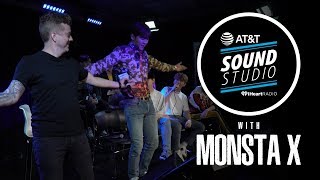 Monsta X Teach Jojo Their Dance Moves Talk Michael Jackson Seeing Ghost amp More [upl. by Eugnimod]