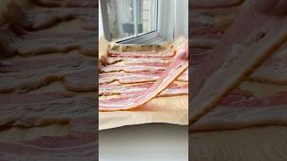 🥓 BACON HACK ⚠️ baconrecipes hacks baconshorts cookingbacon baconideas [upl. by Sclater960]