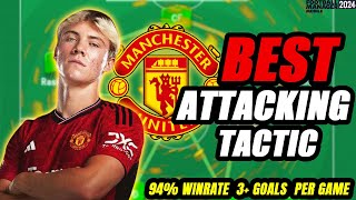 Unleash The Ultimate Attacking Brillance With This FM24 Mobile Tactic [upl. by Aita]