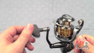 Shimano Saragosa SRG4000F Spinning Reel  JampH Tackle [upl. by Azelea]