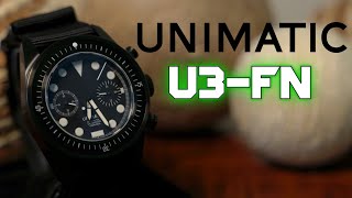 Unimatic U3FN Chronograph Full Review  Limited 300 Watch Run [upl. by Mcculloch]