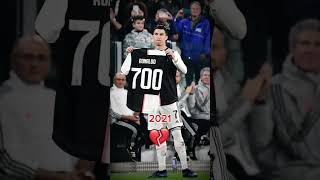 CRONALDO 🇵🇹 700 VS 900 GOALS 3 YEARS 200 GOAL futbol football cr7 [upl. by Nissy783]